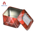 Nice-can CMYK Custom Square Window Metal Box for Gift Tin Box with Window